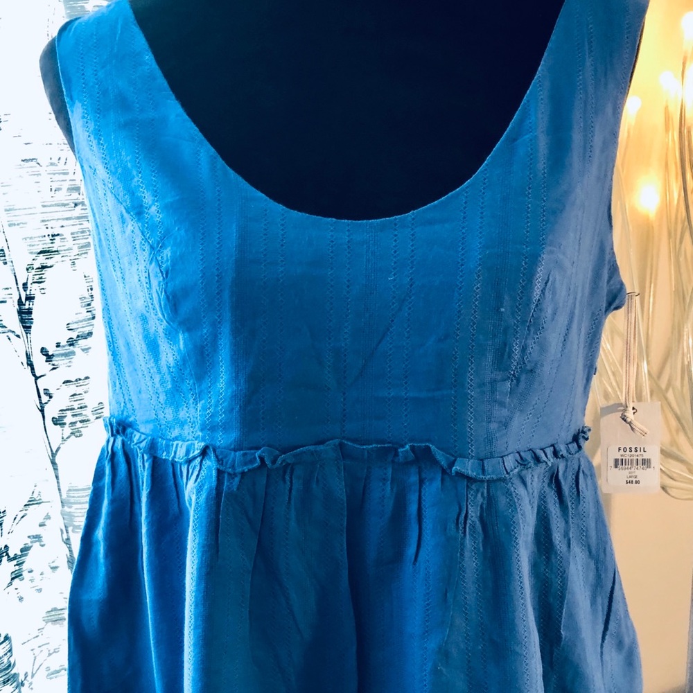 Fossil Sleeveless Cotton Blouse-large